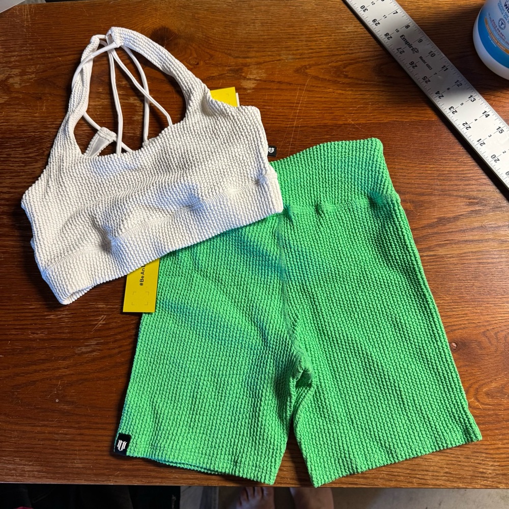 Eleven By Venus Williams‎ 2 Piece Summer Tennis Shorts Halter XS NWT